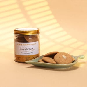 Jowar Almond Cookies