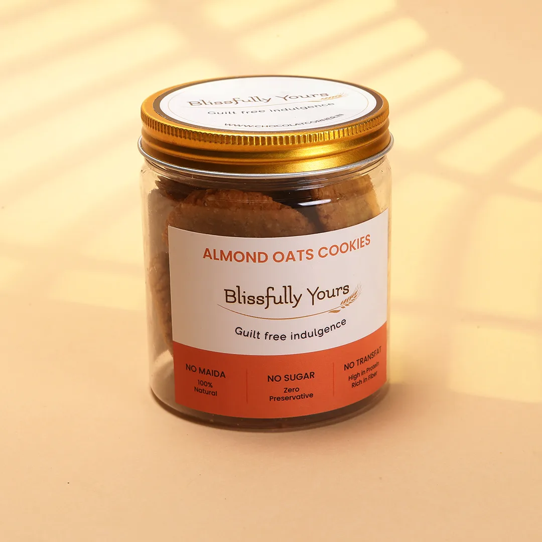 Almond Oats Cookies